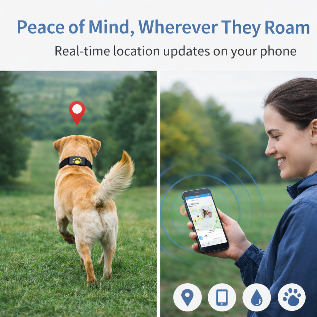 Lockd'In Smart Pet gps collar