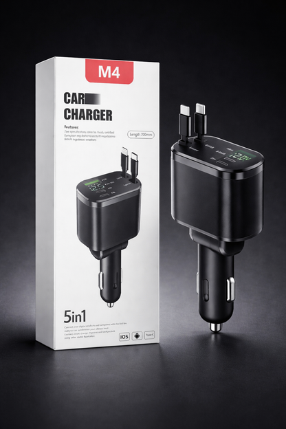 Smart Car Charger – Fast Charging

5 in 1