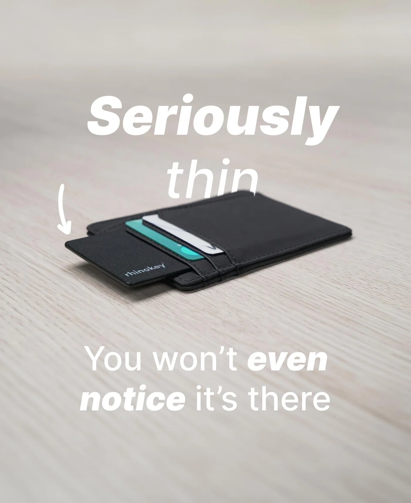 Lockd'In Smart Wallet Card Tracker