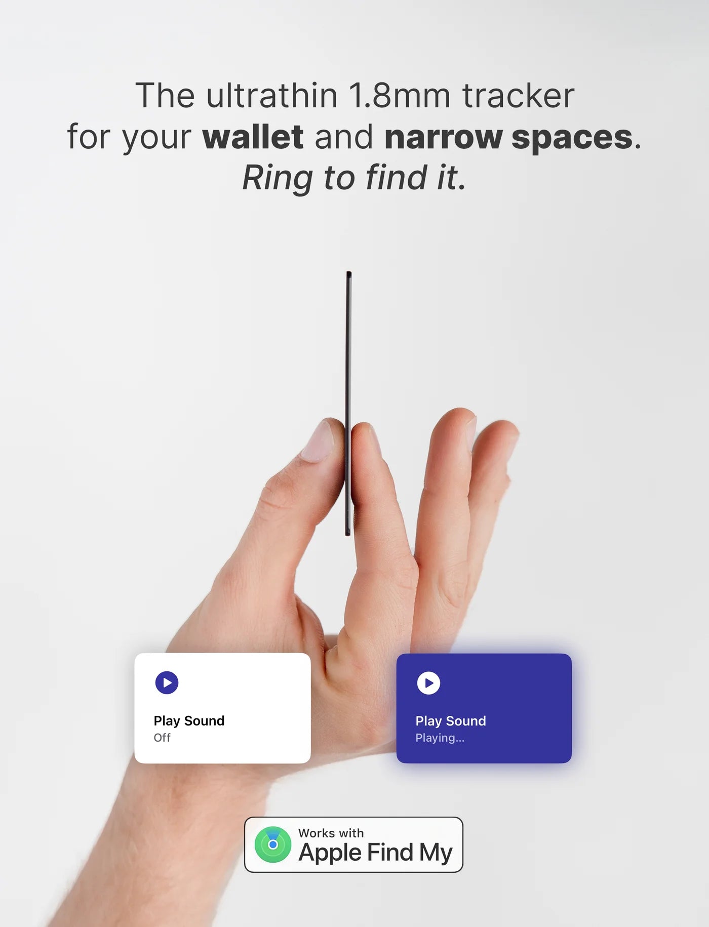 Lockd'In Smart Wallet Card Tracker