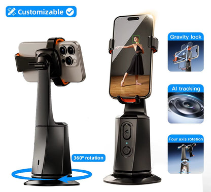 360° Auto-Tracking Phone Tripod